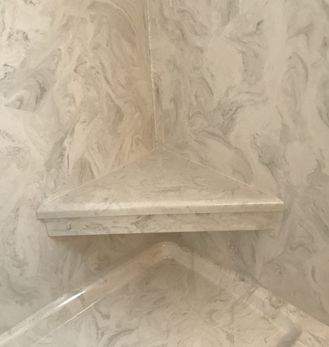 SOAP DISHES AND SHAMPOO SHELVES - IMI Today  Cultured Marble Shower & Bath  Professionals