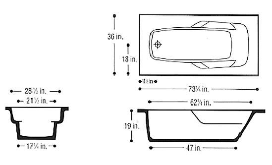 Mark 8 bathtub diagram